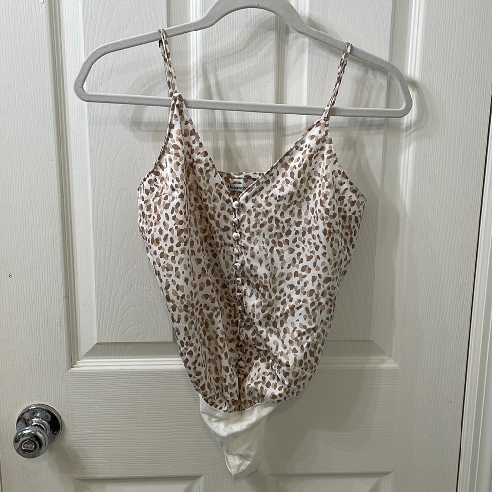 Abercrombie Satin Bodysuit